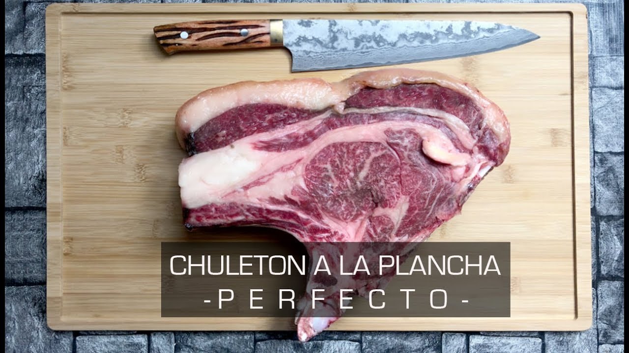 Como hacer un CHULETON a la PLANCHA PERFECTO !!! - YouTube