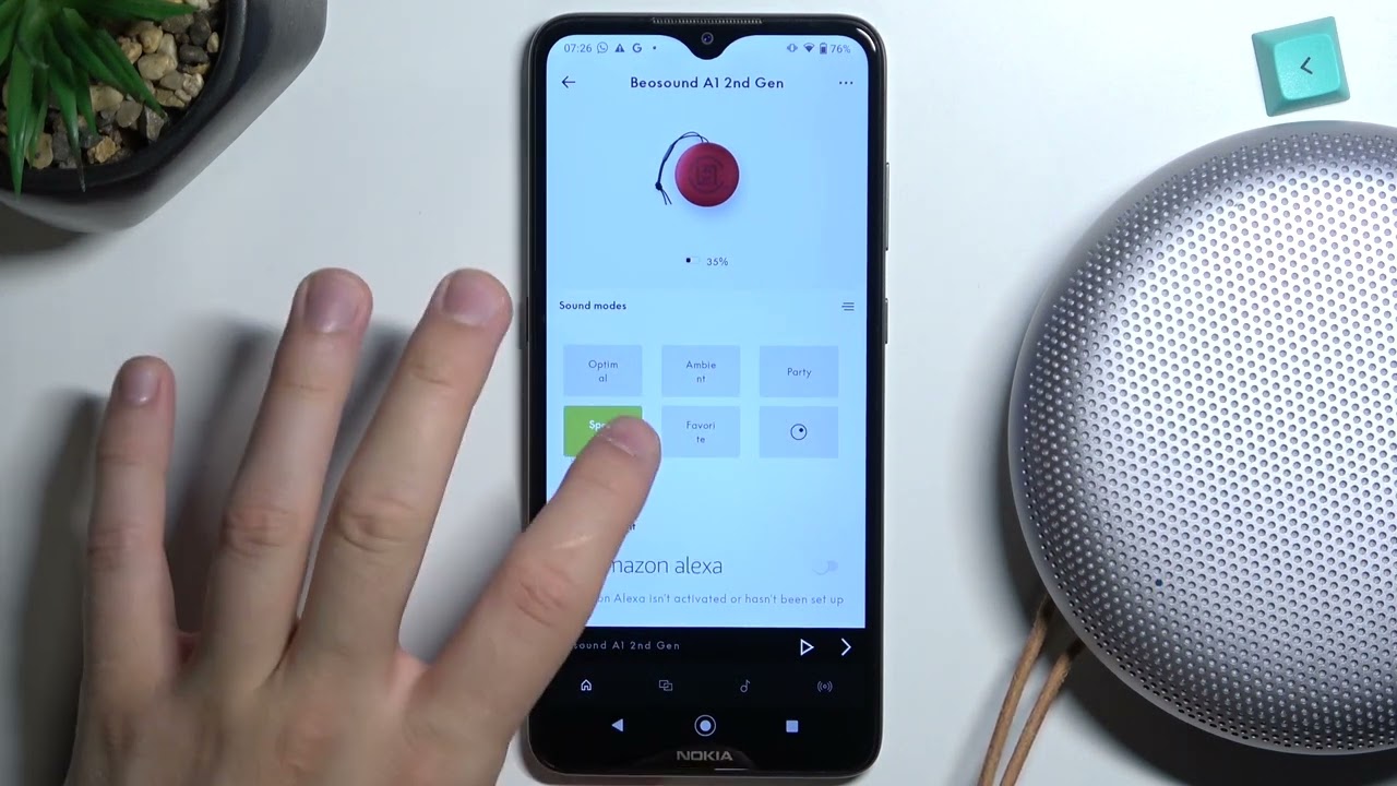 How to Open Sound Equalizer on Bang & Olufsen A1 2nd Gen? - YouTube