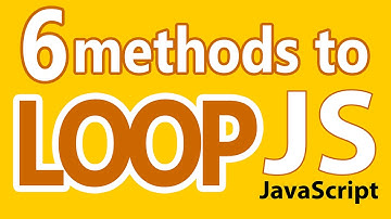 Best way to iterate through an collection (6 loop methods in Javascript)