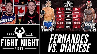 UFC Fight Night: Kaue Fernandes vs. Marc Diakiese Preview &amp; Prediction