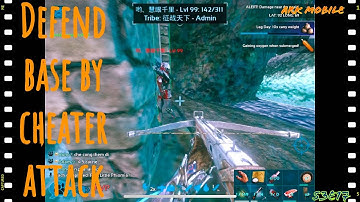 [Holly] || (Ark mobile) Defend the base by the attack of the cheater