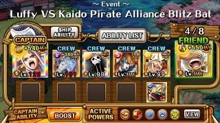 [5.31x] Accessible team VS Luffy VS Kaido Pirate Alliance Blitz Battle [F2P Friendly]
