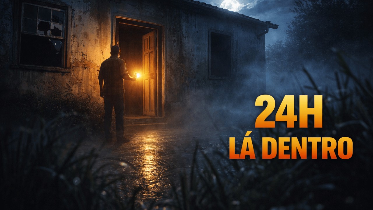 Sobrevivi 24 Horas Numa CASA MAL ASSOMBRADAS DO BRASIL