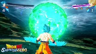 GOKU BLUE TRAINS WITH BROLY & BEERUS 🐉 EXCLUSIVE DRAGON BALL: Sparking! ZERO 4K GAMEPLAY