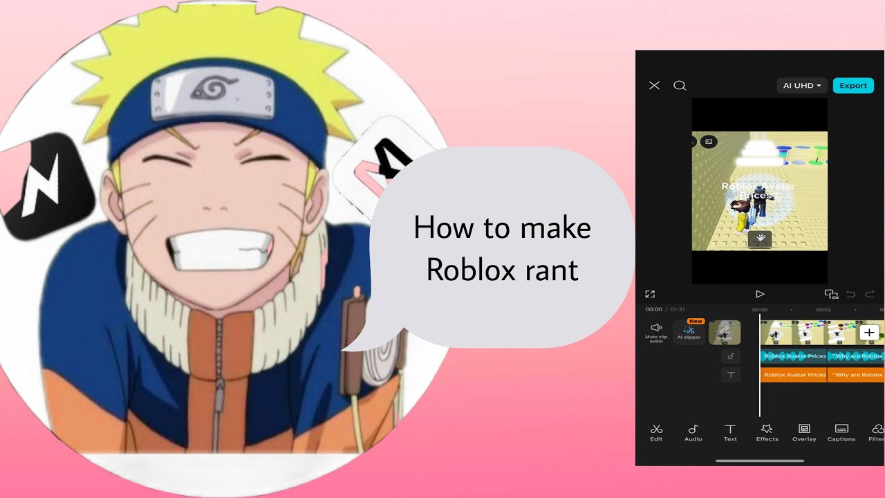 Robolx Rant Layout How to make Roblox rant for YouTube shorts - YouTube