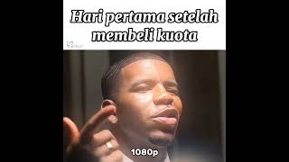 beli kuota pas hari pertama - rusdi resolusi meme