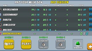 Pro Tour Week 504, Rounds 1&amp;2. Disc Golf Valley