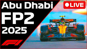 🔴F1 LIVE - Abu Dhabi GP FP2 - Commentary + Live Timing