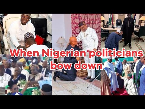 Gov Bago and 5 times politicians have knelt to power