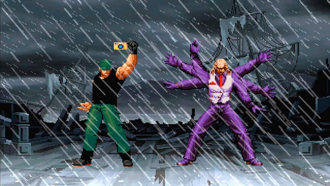 [KOF Mugen] Команда Кларка Стилла против команды Гиса Ховарда