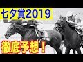 【七夕賞2019】タフなコンディションの前傾ラップ。今年も先行馬１頭＋差し馬２頭での決着か！