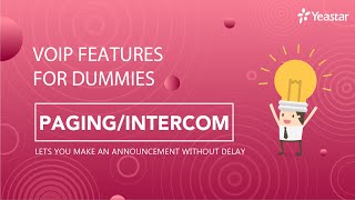 VoIP Features for Dummies   IntercomPaging