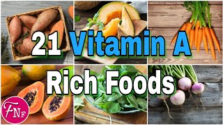 ✅ 21 Vitamin A Rich Foods || Vitamin A Foods screenshot 1