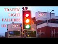 UK Traffic Light Failures 2021 compilation