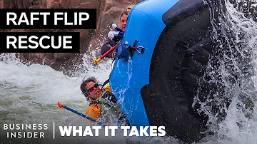 What It Takes To Survive Whitewater Raft Flips | What It Takes