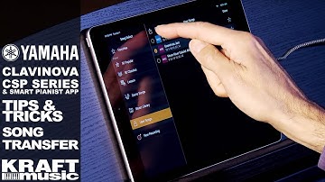 Yamaha Clavinova CSP Series - Tips and Tricks - Song Transfer