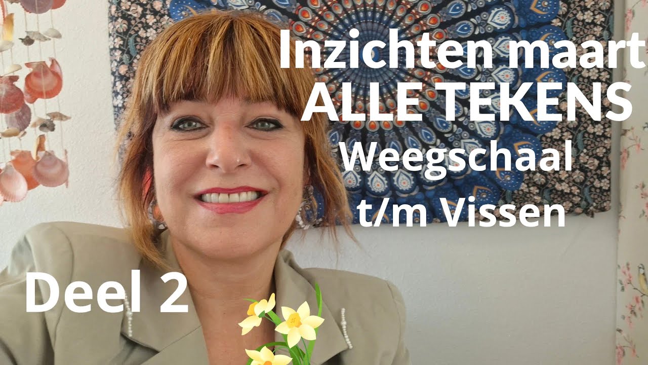 ALLE TEKENS ✨️ Deel 2 Inzichten Maart weegschaal tm vissen 🥳lartistic6924@gmail.com Timestamps