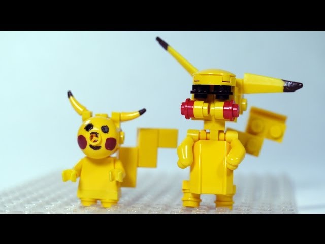 I made Pikachu out of LEGO : r/lego