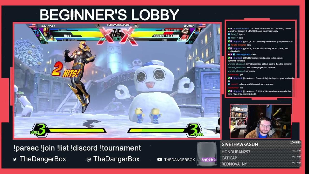 UMVC3 Discord Beginners Lobby