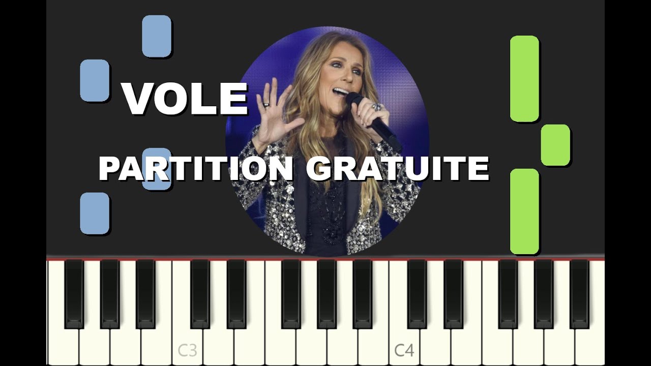 Partition piano je vole gratuite