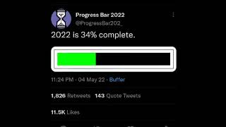 Progress Bar 2022