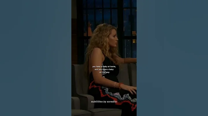 Blake Lively jokes about herself being pregnant - DayDayNews