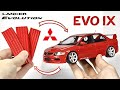 Создание Mitsubishi Evolution 9, из пластилина, шаг за шагом, 80 часов за 24 минуты