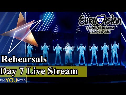 Eurovision 2019 Rehearsals - Day 7 Live Stream - (From Press Center)