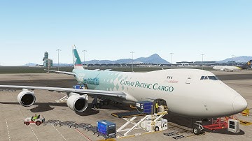 [P3D V5] Cathay Cargo! | Hong Kong - Anchorage