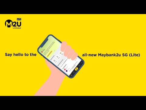 Say hello to the all-new app, Maybank2u SG (Lite)