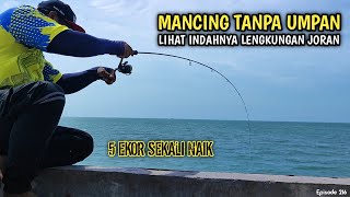 Mancing Sabiki Di Dermaga Musim Ikan Putih Sekalai Strike 5 Ekor 