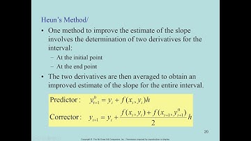 Numerical Methods for Engineers- Chapter 25 Part 2