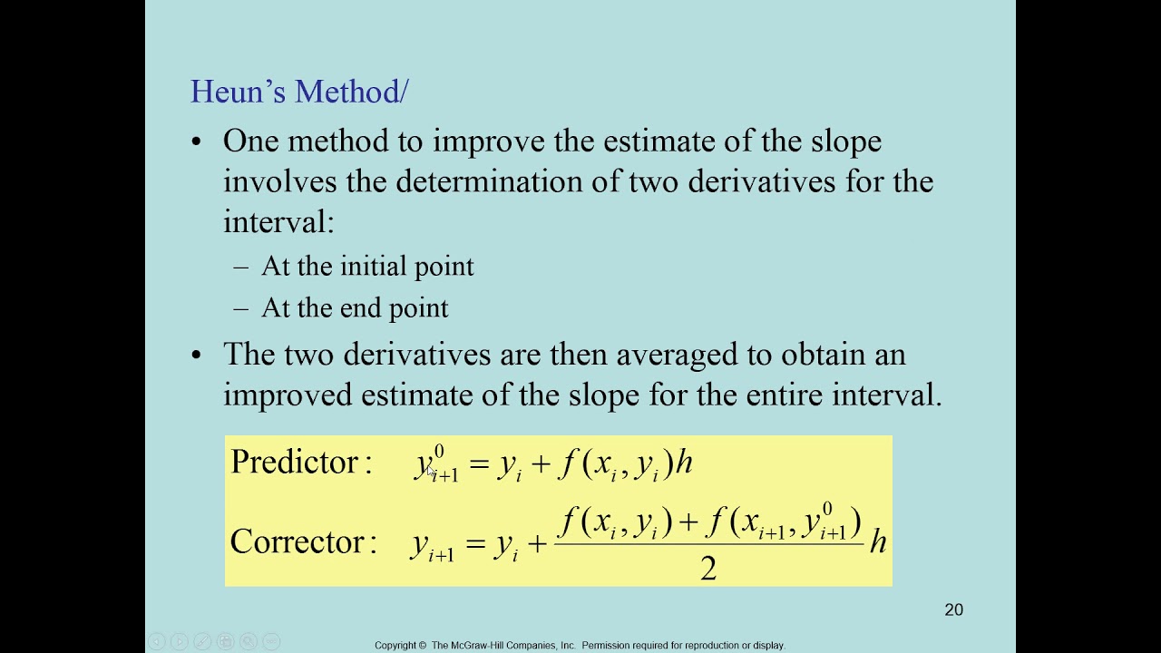 Numerical Methods for Engineers- Chapter 25 Part 2 - YouTube