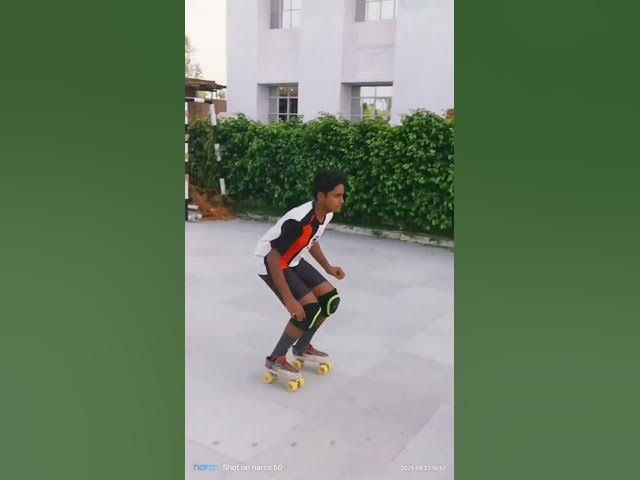 he was scared and fall person 😦😦 #jattskater #skating #skatingvideos #stunt #viral #jump #fall