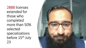 Updates on cohort II new licenses and Cohort I extension ( Urdu ) || Coursera Free licenses by HEC