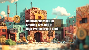 China Accuses U.S. of Stealing 127K BTC in High-Profile Crypto Hack