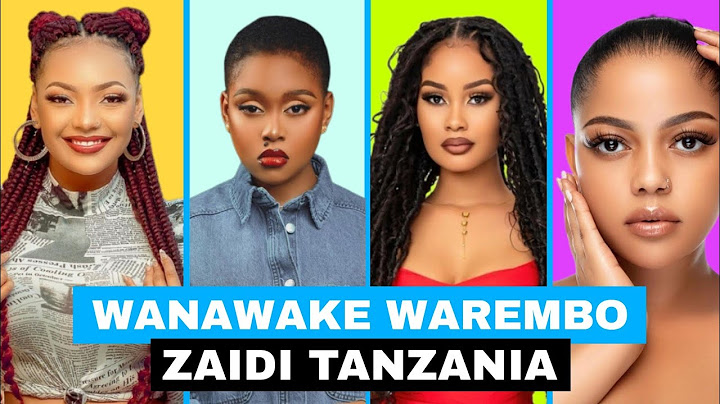 Orodha ya Wanawake Warembo Zaidi Tanzania 2024