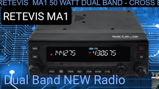 RETEVIS  MA1 50 ,  WATT DUAL BAND - CROSS BAND