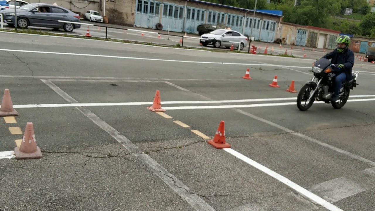 Перед Экзаменом в ГАИ, категория А, ДОСААФ, Владивосток - YouTube