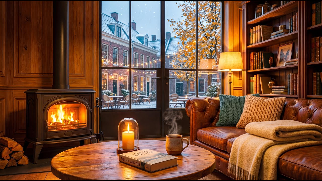 Leather Sofa Jazz | Sophisticated Piano & Bass for Unwinding by the Fire