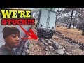 Sh!!!t, Our Truck is Stuck in the Mud!