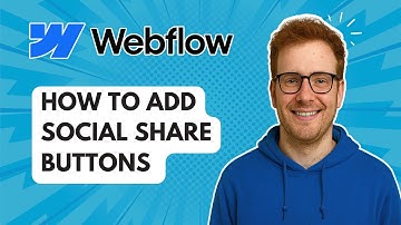 Hoe u sociale deelknoppen toevoegt aan Webflow [Handleiding 2025]