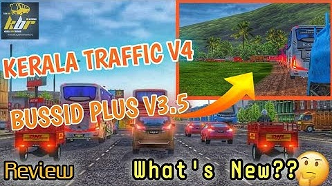 KL TRAFFIC V4 & BUSSID PLUS V 3.5 || REVIEW & DETAILES || TEAM KBR || NECHUZZ GAMING