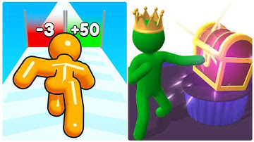 Giant Rush Vs Tall Man Run🌀Ⓜ️🟥All Levels Walkthrough Max Gameplay DKE23