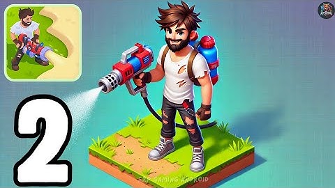 Wasteland Life: Survival Idle - Gameplay Part 2 Repair The Workshop (Android, iOS)