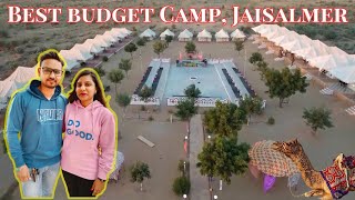 BEST BUDGET DESERT CAMP IN SAM JAISALMER | JEEP SAFARICAMEL RIDE | LUXURY TENTS IN SAM SAND DUNES