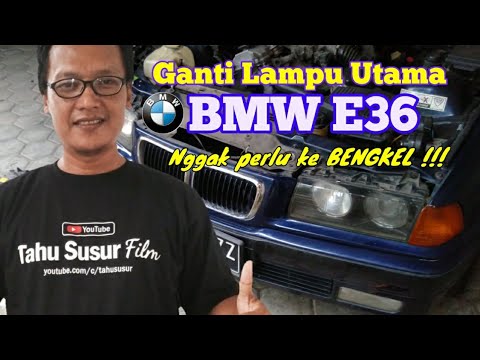 Change Headlight On BMW E36 - Diy || Tutorial