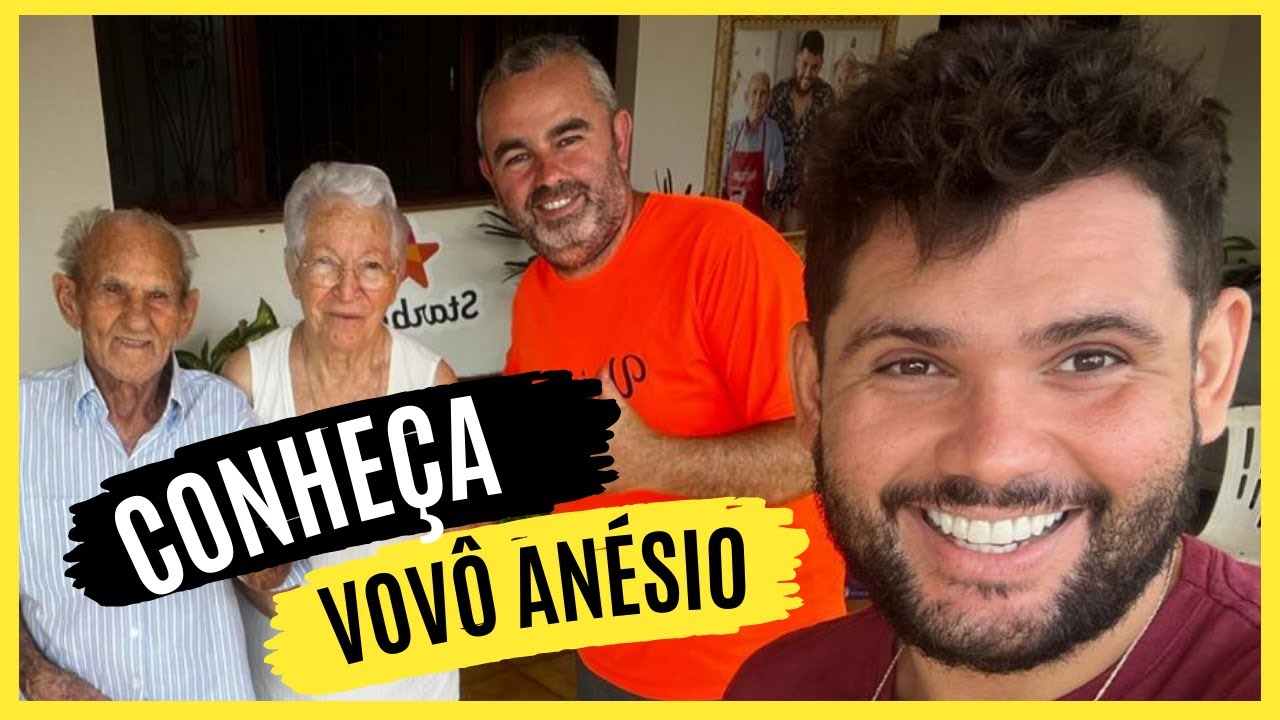 VOVÔ ANÉSIO, O Vovô Mais Famoso do Brasil @caioeovovoanesio Vlog 123 🌳 ...