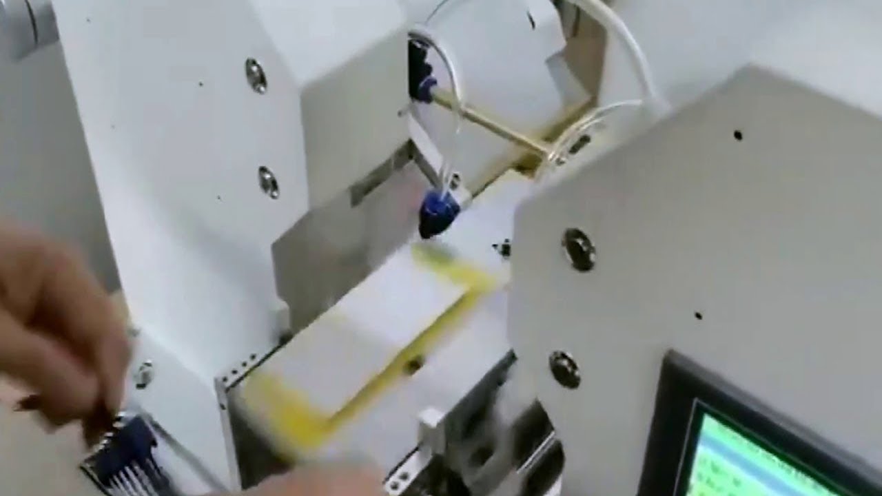 semi automatic cables labeling machine,two labels at one time