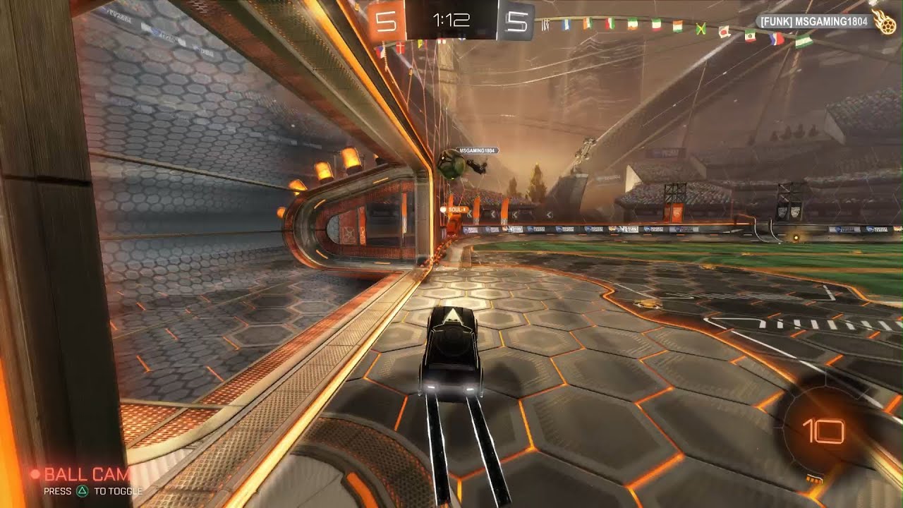 6th goal was head on but a very close match... 6-5 #rocketleague